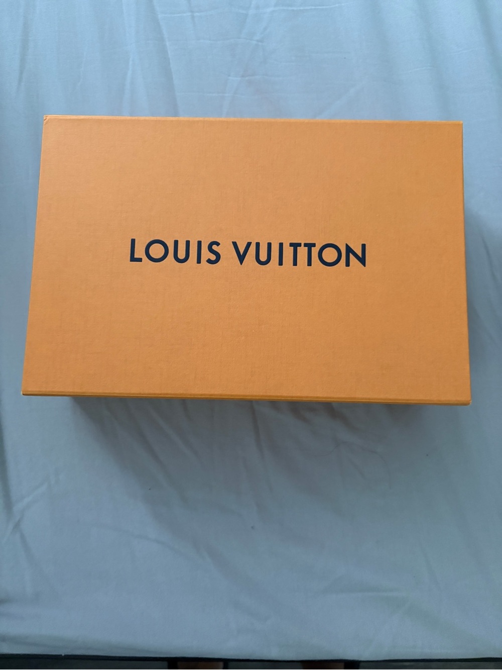 Louis Vuitton Orange and Black Box